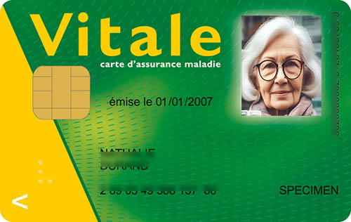 carte vitale mise à jour par la pharmacie des Fourches